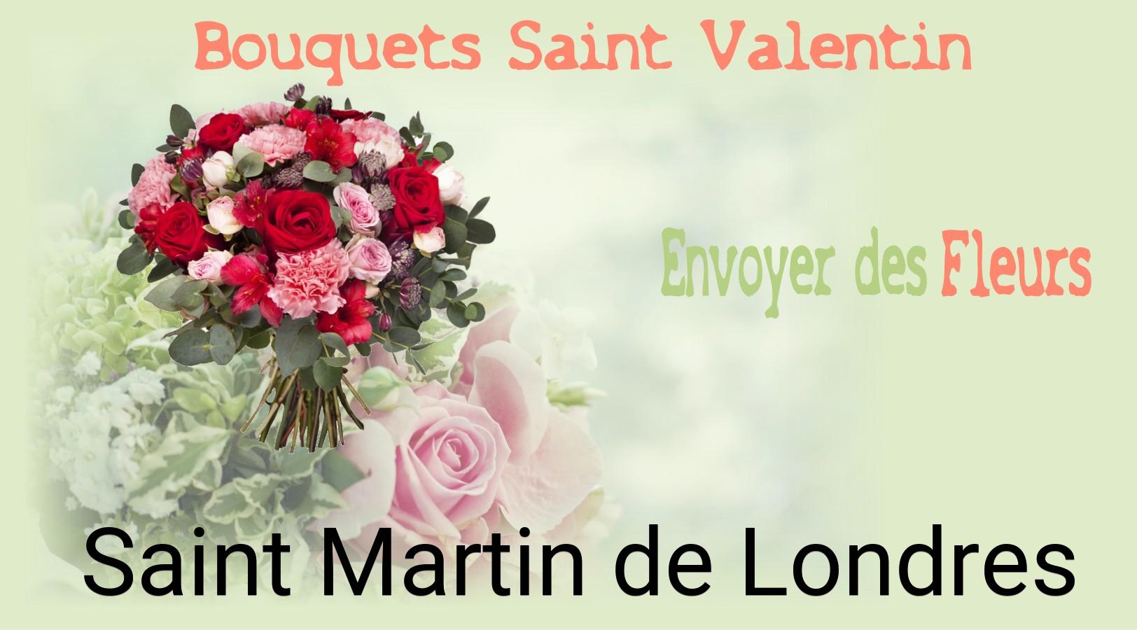 Roses de Saint-Valentin livrées à Saint-Martin-de-Londres